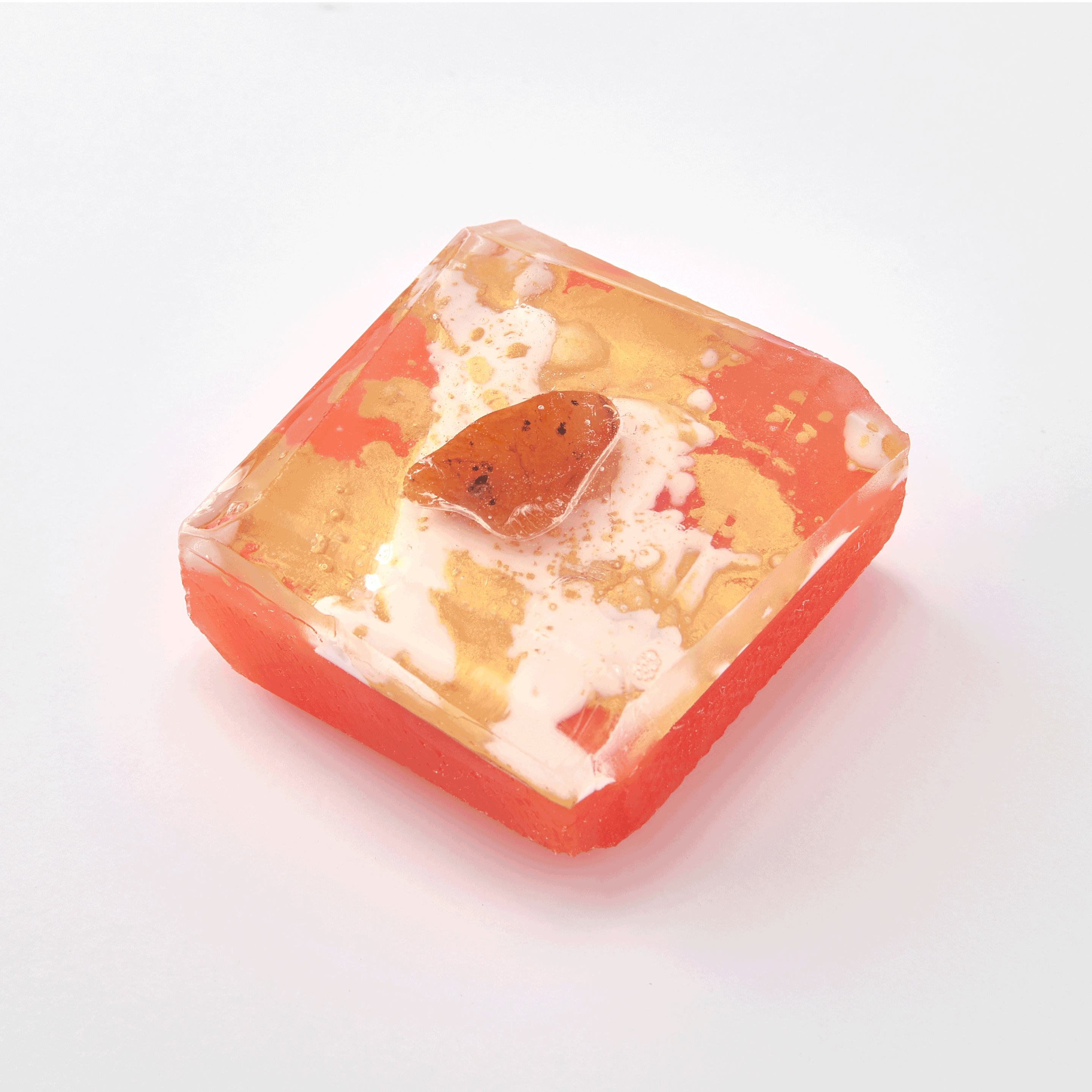 ORANGE: CREATION -CHAKRA CLEANSE COLLECTION - HEALING STONE FRAGRANCE SOAP